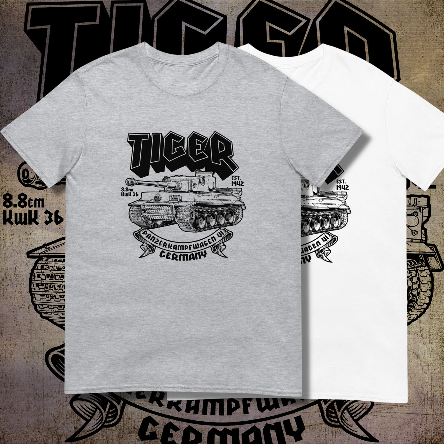 Tiger Tank Short-Sleeve Unisex T-Shirt