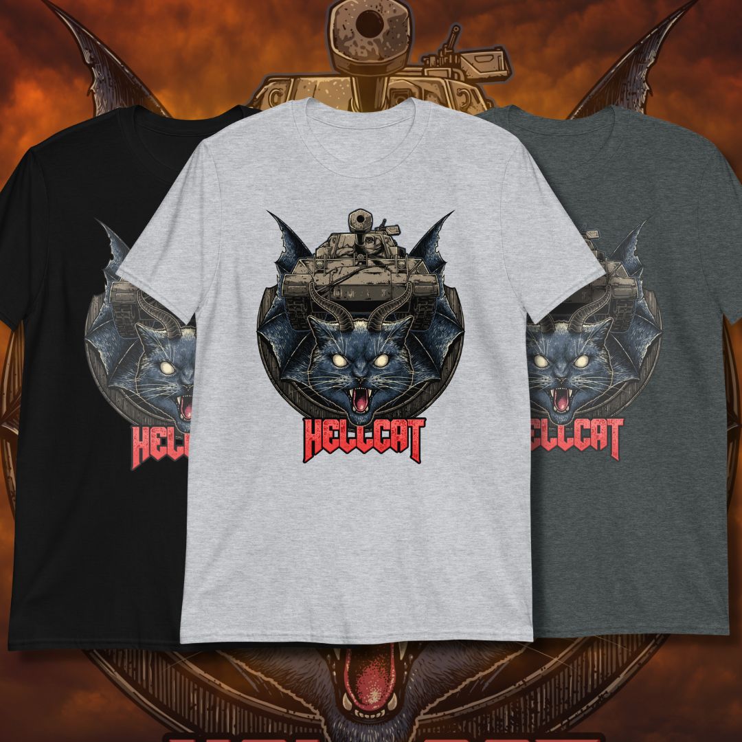 Hellcat Kitty Short-Sleeve Unisex T-Shirt