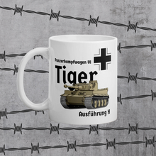 Load image into Gallery viewer, Tiger Tank White Glossy Mug
