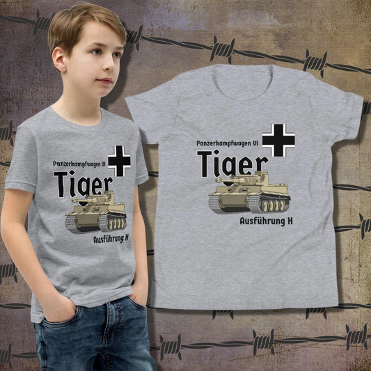 Kids Tiger Tank Short Sleeve T-Shirt