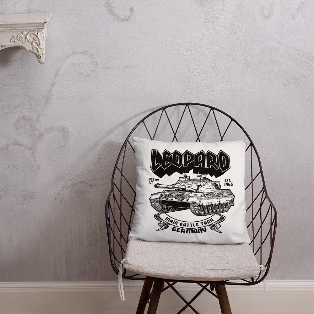 Leopard Tank Pillow