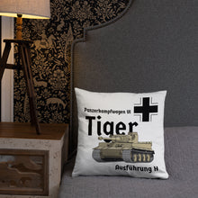 Load image into Gallery viewer, Tiger Tank Pillow
