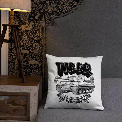 Tiger Tank Pillow