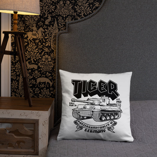 Tiger Tank Pillow