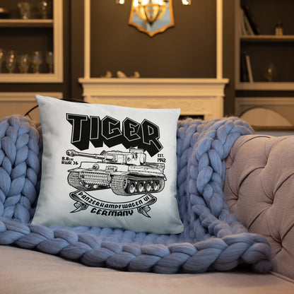 Tiger Tank Pillow