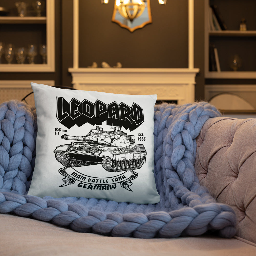 Leopard Tank Pillow