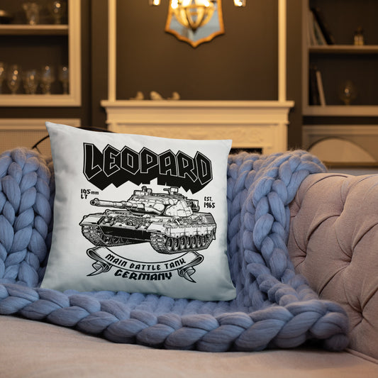Leopard Tank Pillow