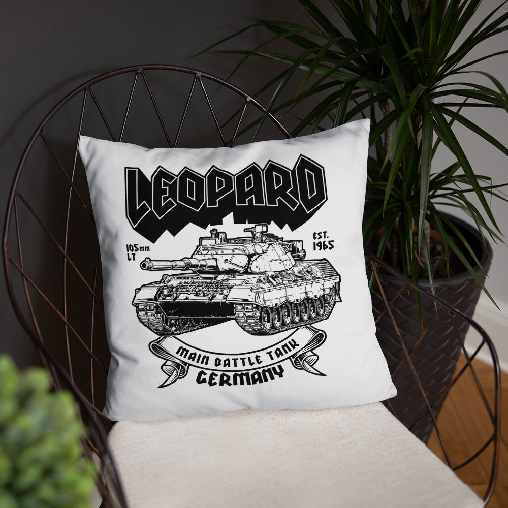 Leopard Tank Pillow