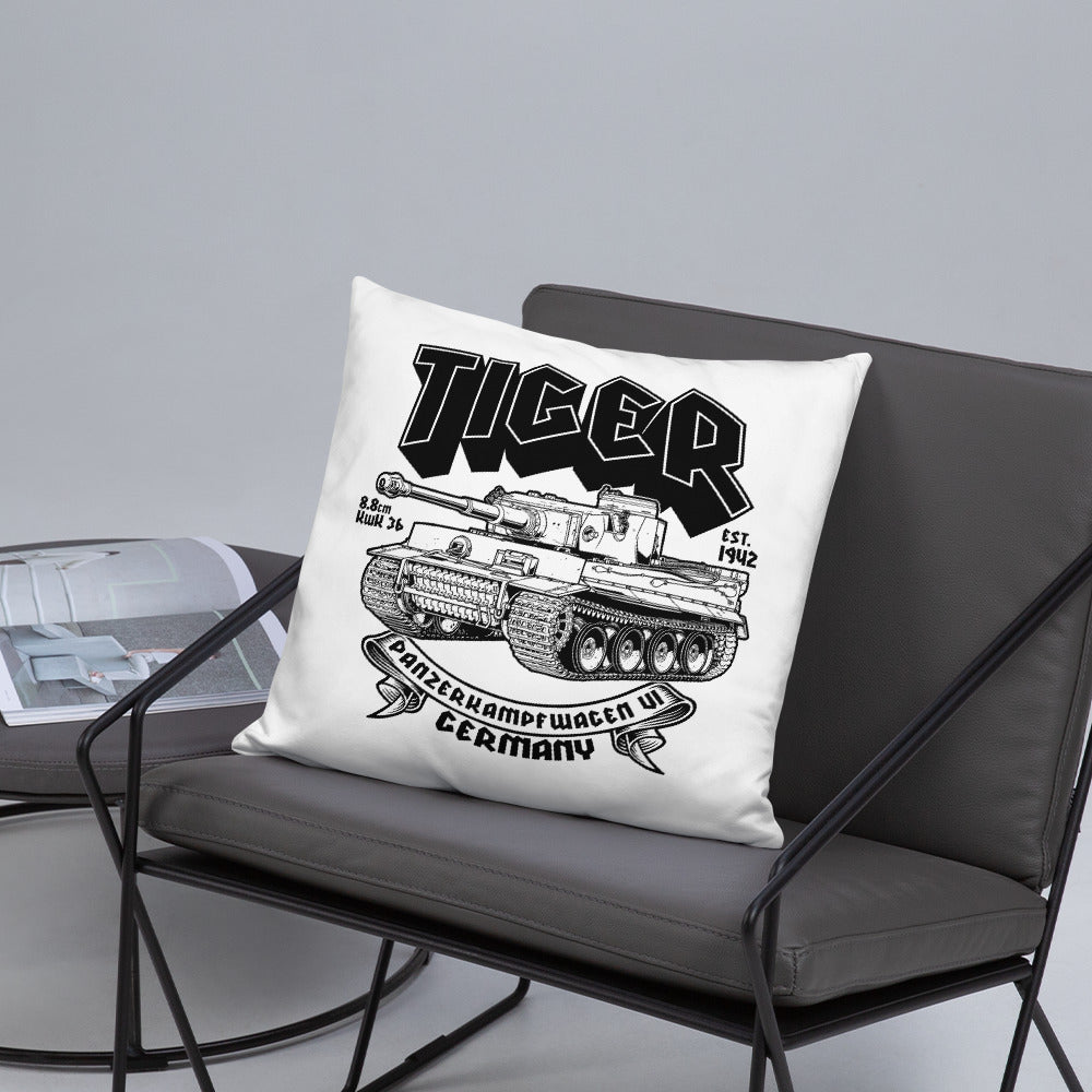 Tiger Tank Pillow
