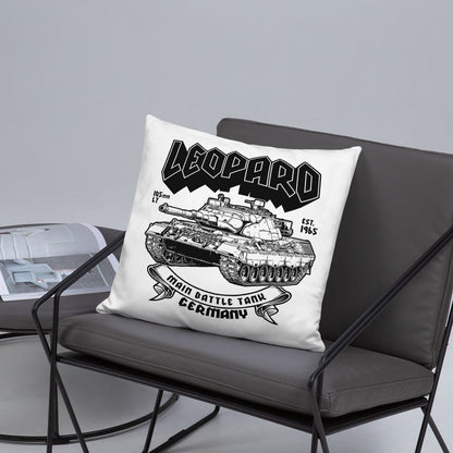 Leopard Tank Pillow