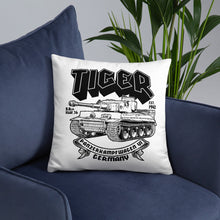 Load image into Gallery viewer, Tiger Tank Pillow
