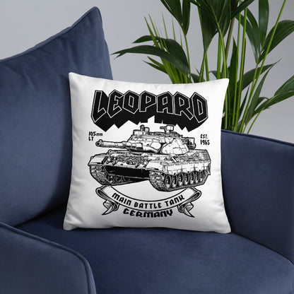 Leopard Tank Pillow