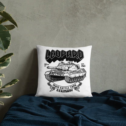 Leopard Tank Pillow