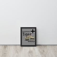 Load image into Gallery viewer, Framed Tiger Tank Poster
