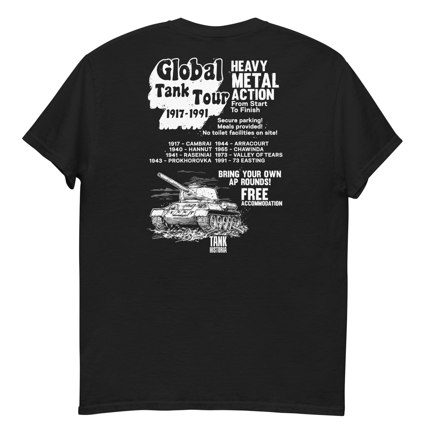Vintage Style Global Tank Tour Men's Classic Tee