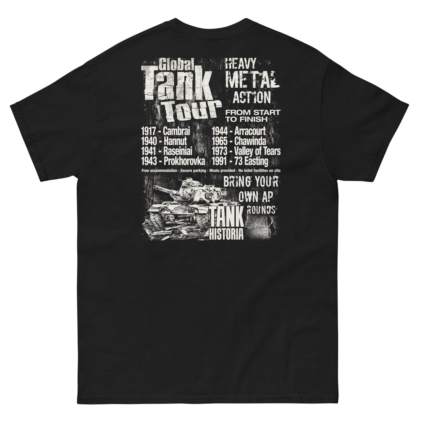 Heavy Metal Style Global Tank Tour Men's Classic Tee