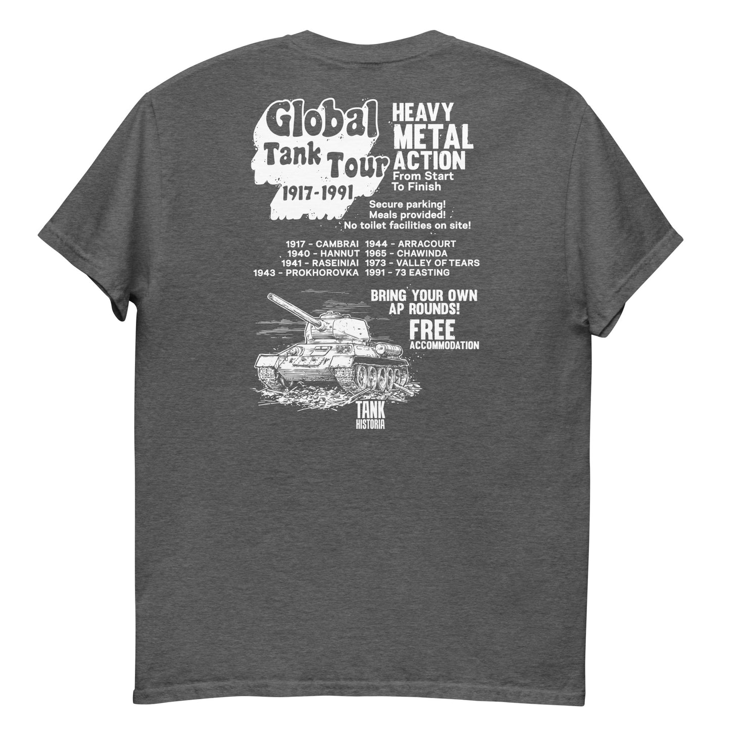 Vintage Style Global Tank Tour Men's Classic Tee