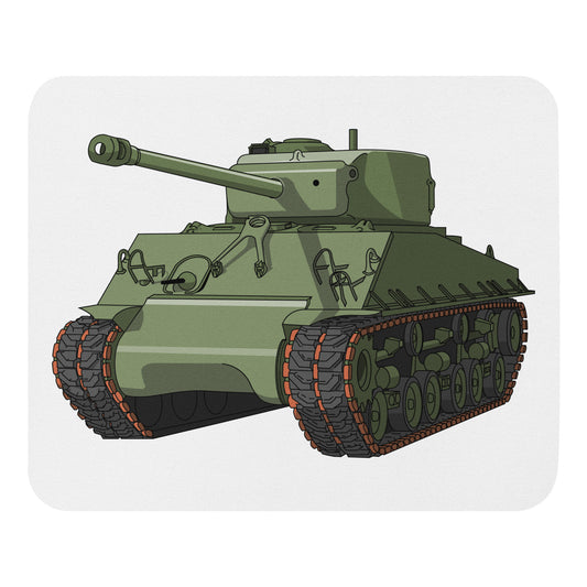 Sherman Tank Mouse pad