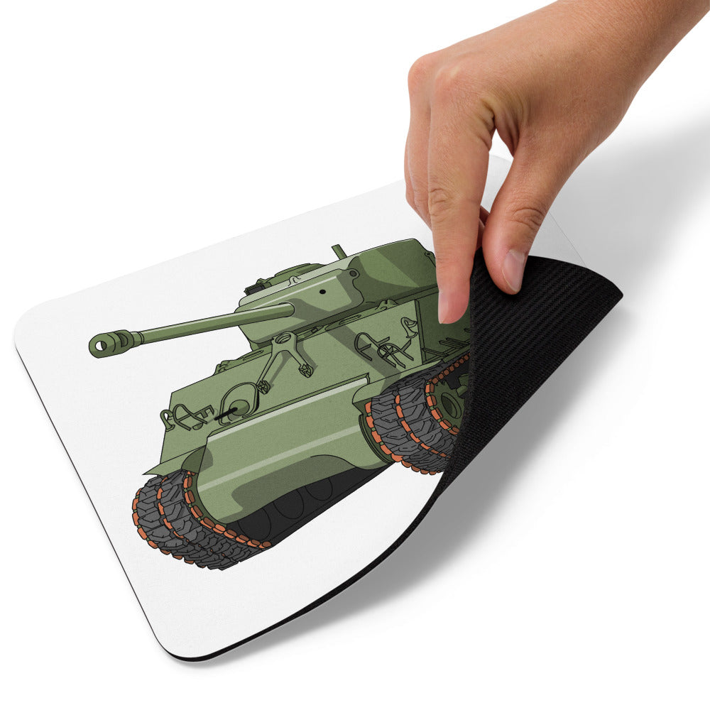 Sherman Tank Mouse pad