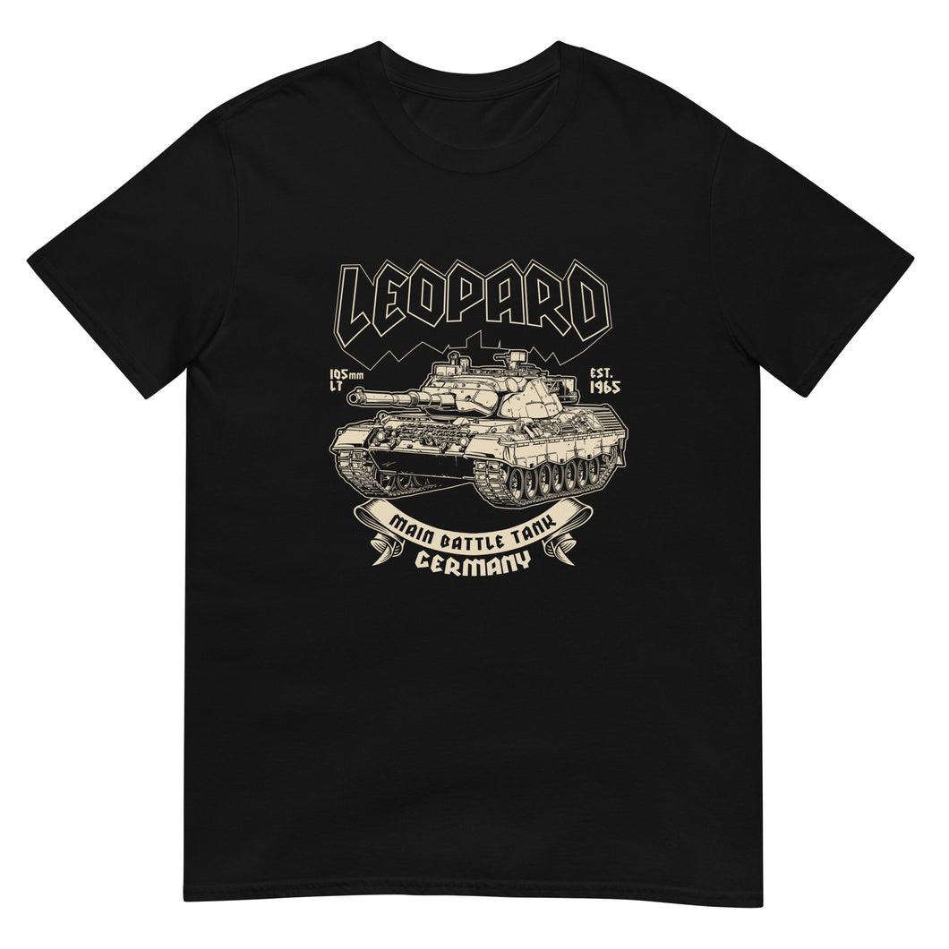 Leopard Tank Short-Sleeve Unisex T-Shirt