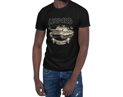 Leopard Tank Short-Sleeve Unisex T-Shirt
