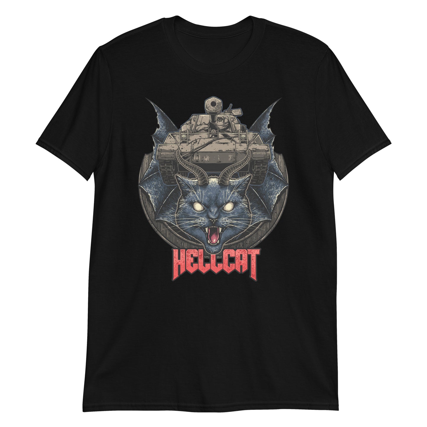 Hellcat Kitty Short-Sleeve Unisex T-Shirt
