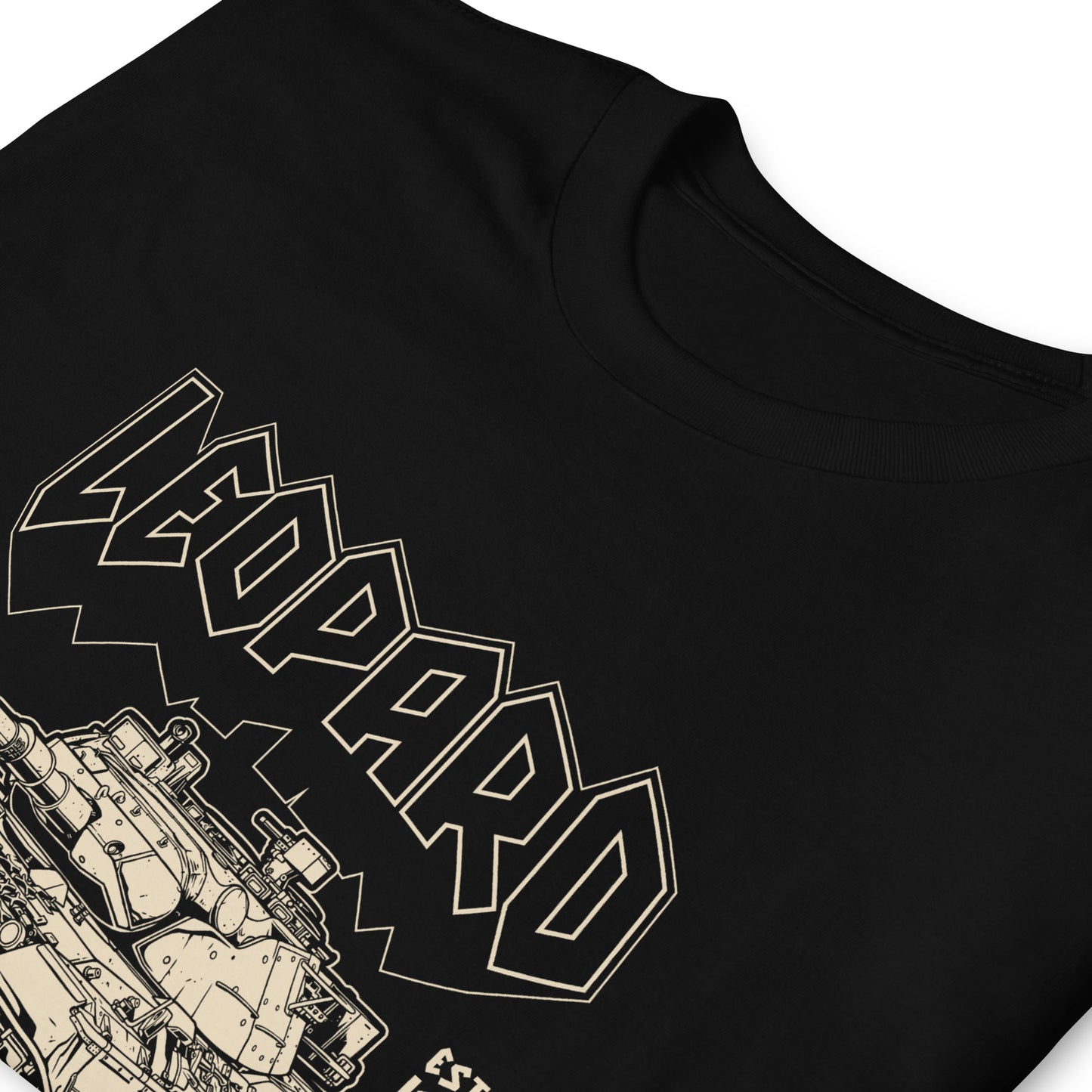 Leopard Tank Short-Sleeve Unisex T-Shirt