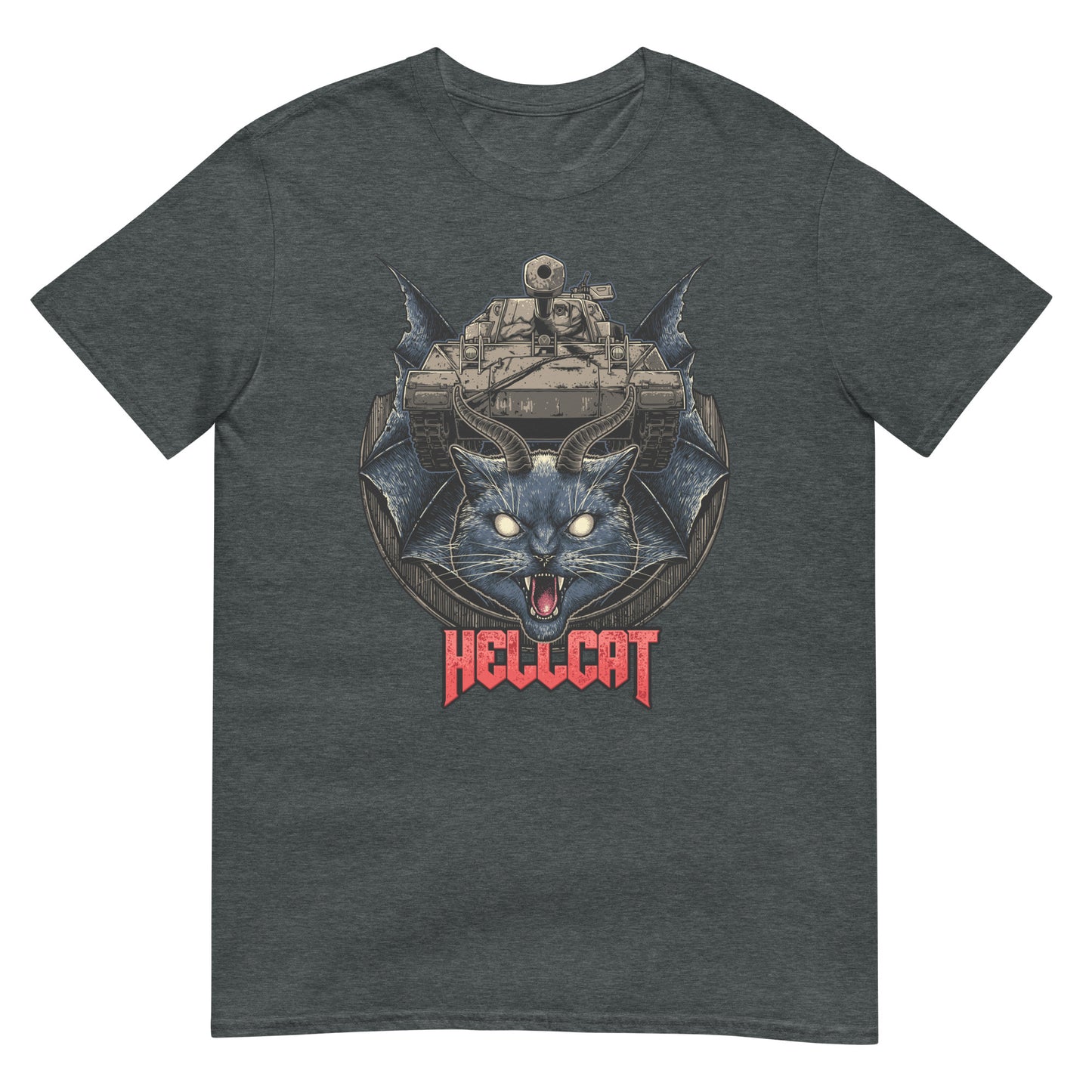 Hellcat Kitty Short-Sleeve Unisex T-Shirt