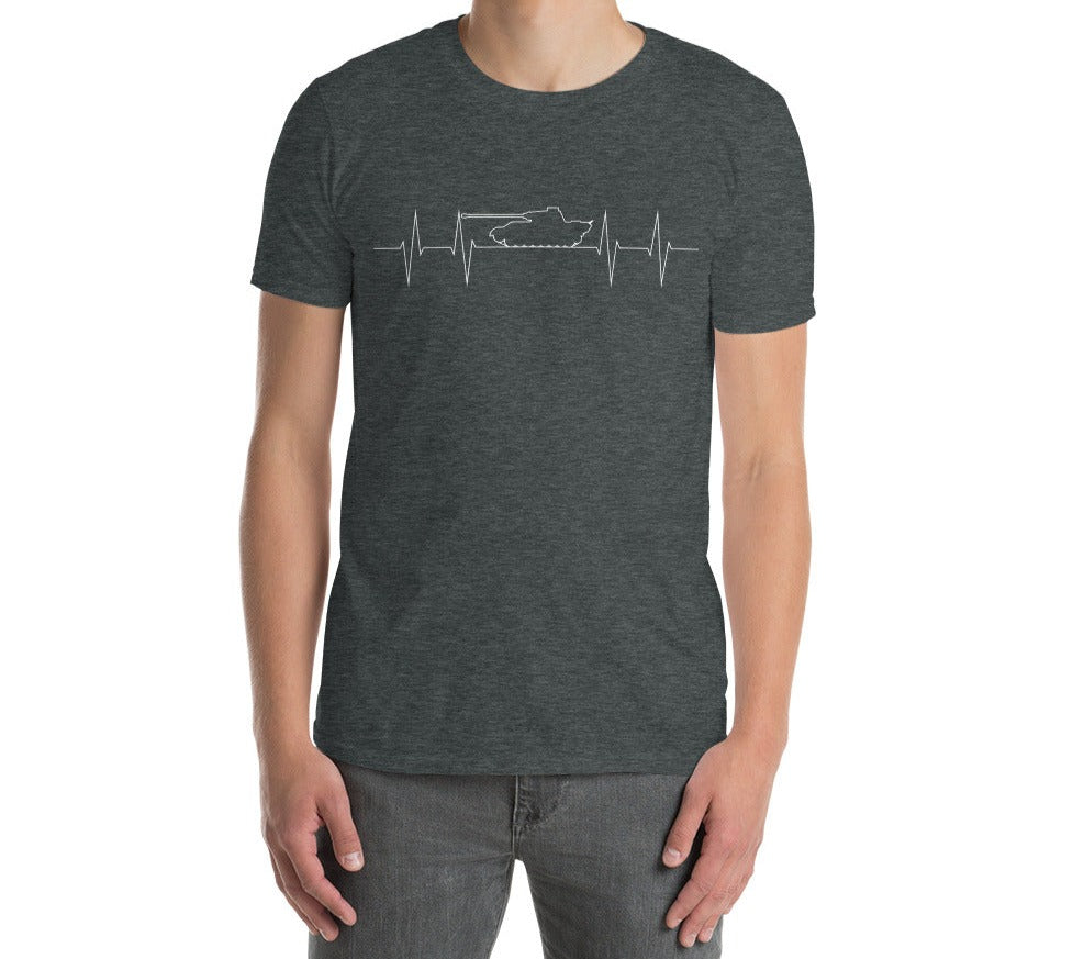 Panther Tank Heartbeat Short-Sleeve Unisex T-Shirt