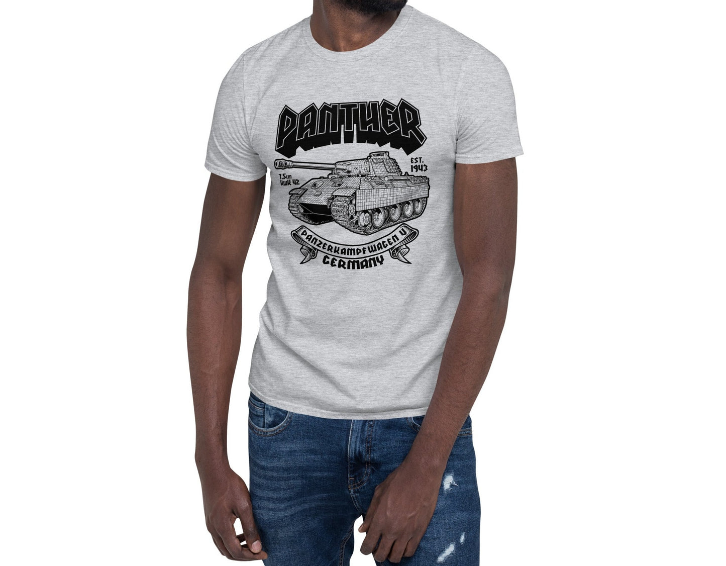 Panther Tank Short-Sleeve Unisex T-Shirt