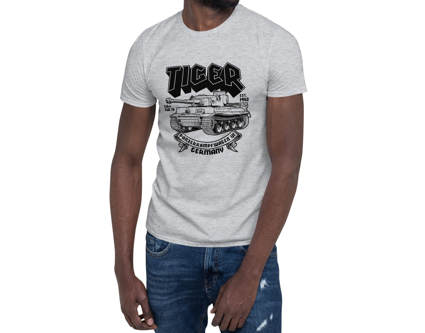 Tiger Tank Short-Sleeve Unisex T-Shirt