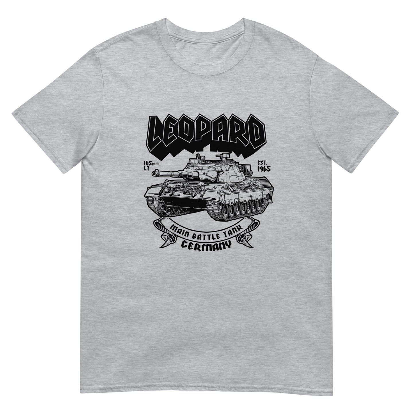 Leopard Tank Short-Sleeve Unisex T-Shirt