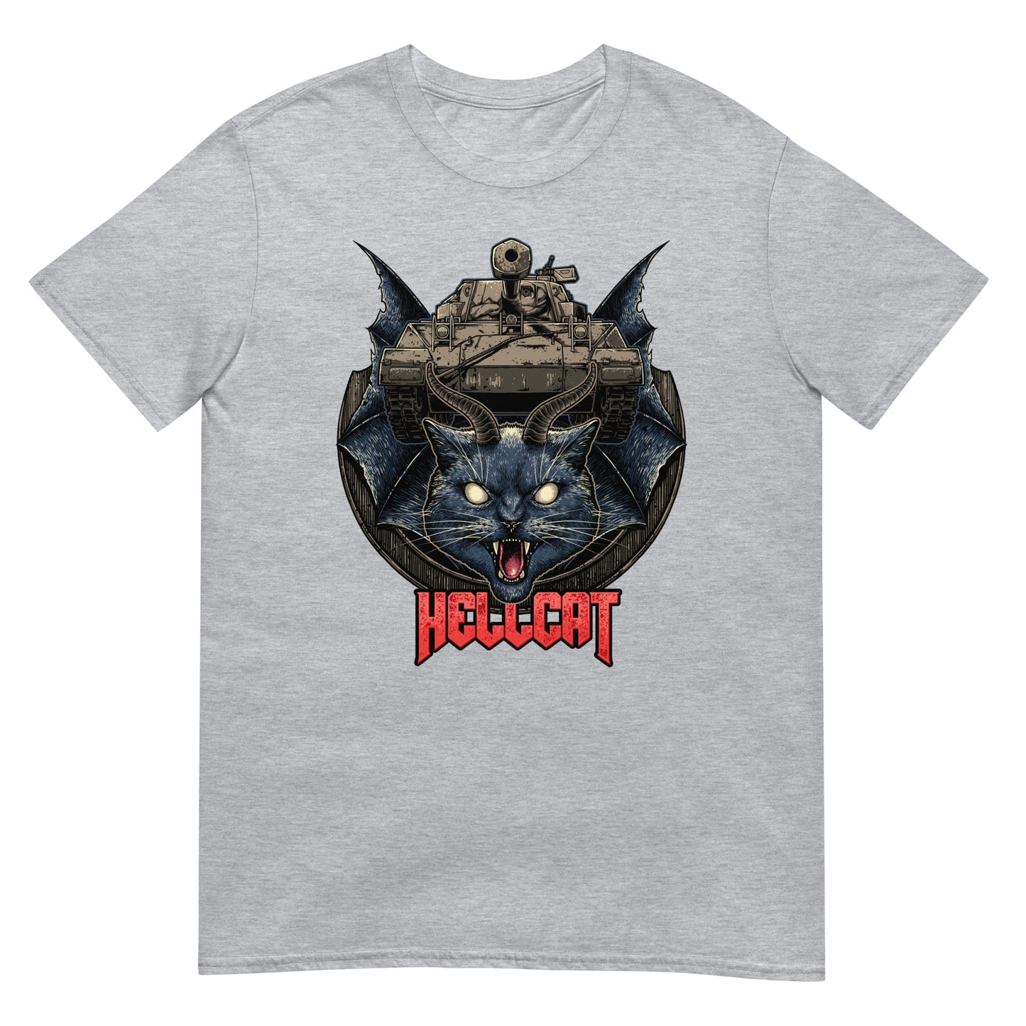 Hellcat Kitty Short-Sleeve Unisex T-Shirt