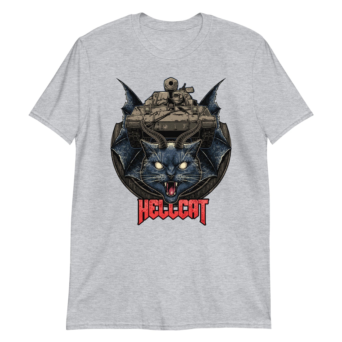 Hellcat Kitty Short-Sleeve Unisex T-Shirt
