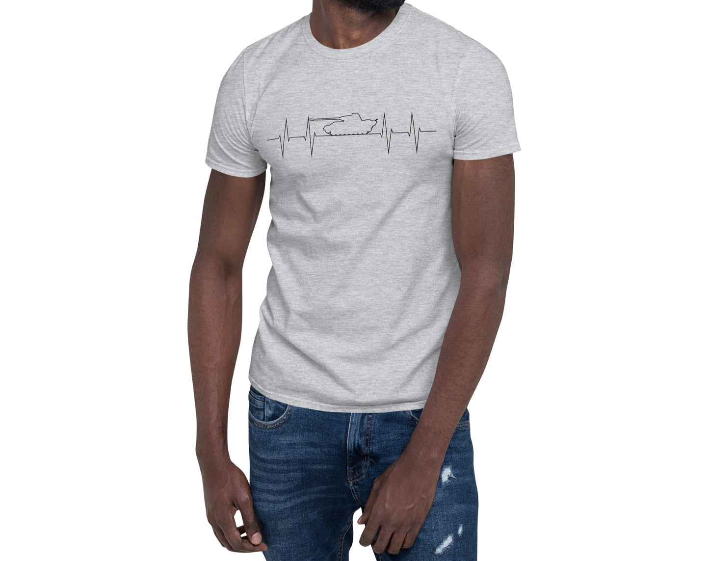 Panther Tank Heartbeat Short-Sleeve Unisex T-Shirt