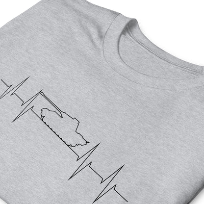 Panther Tank Heartbeat Short-Sleeve Unisex T-Shirt