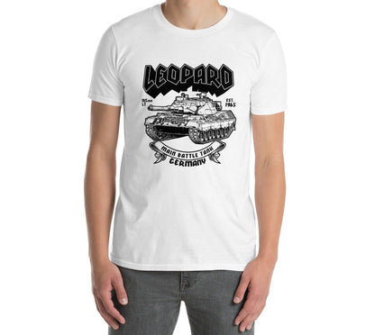 Leopard Tank Short-Sleeve Unisex T-Shirt