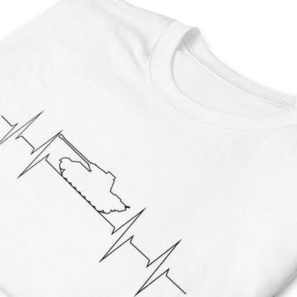 Panther Tank Heartbeat Short-Sleeve Unisex T-Shirt