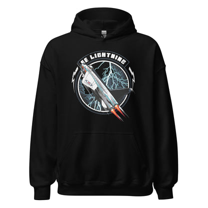 English Electric Lightning Aircraft Unisex Hoodie