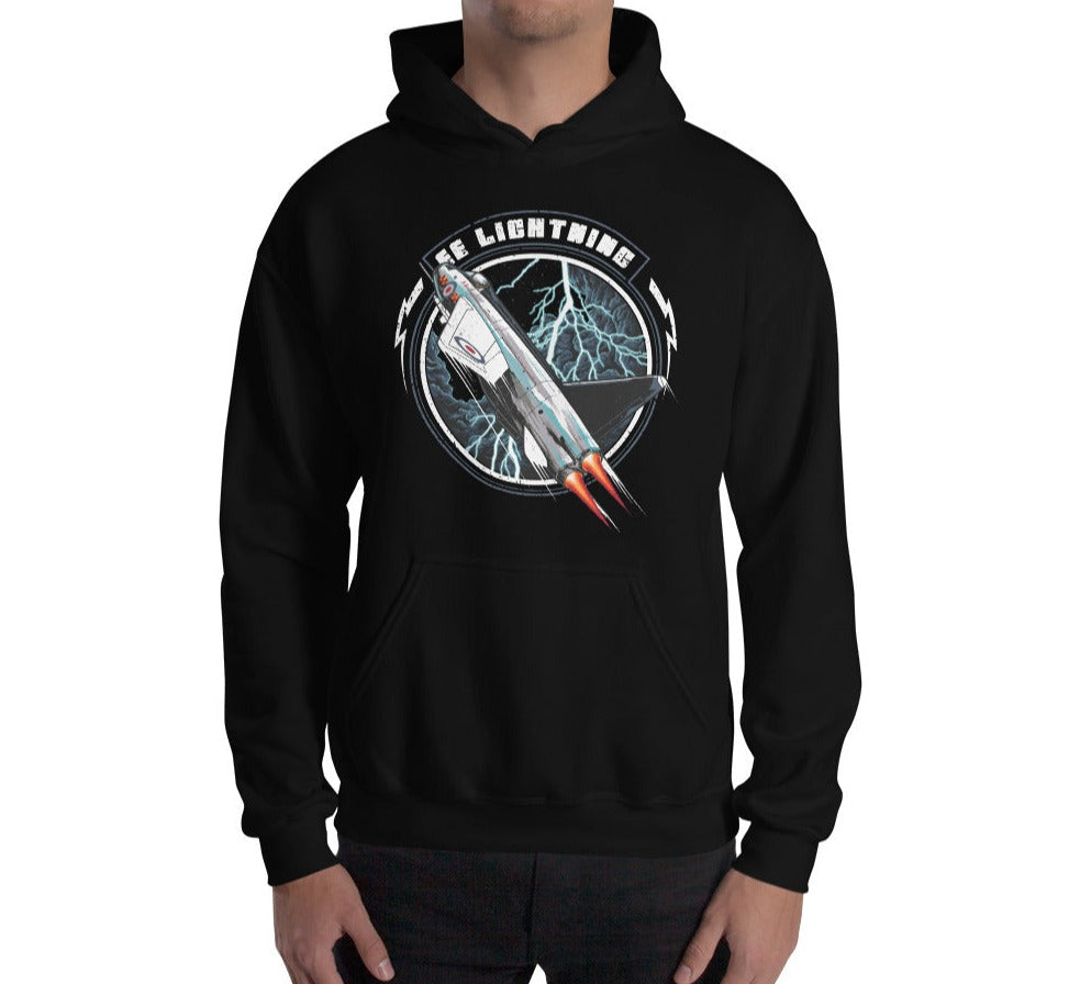 English Electric Lightning Aircraft Unisex Hoodie