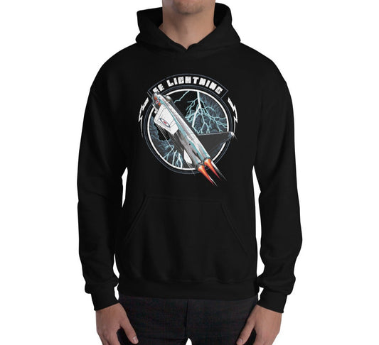 English Electric Lightning Aircraft Unisex Hoodie