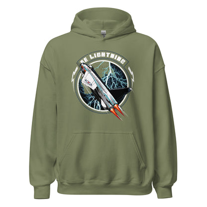 English Electric Lightning Aircraft Unisex Hoodie