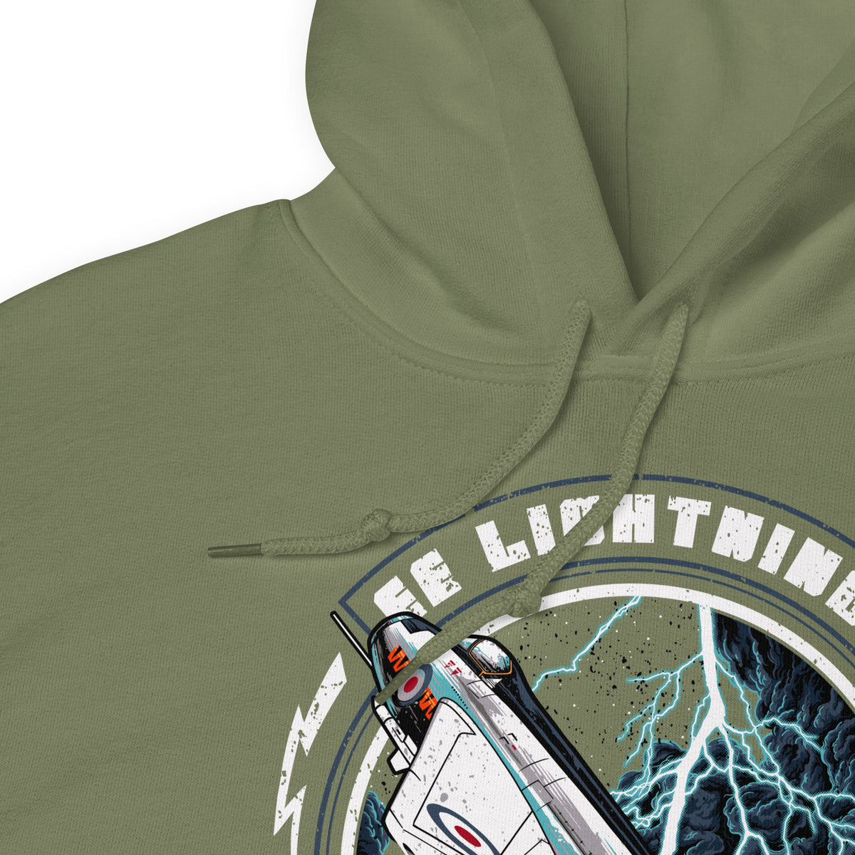 English Electric Lightning Aircraft Unisex Hoodie