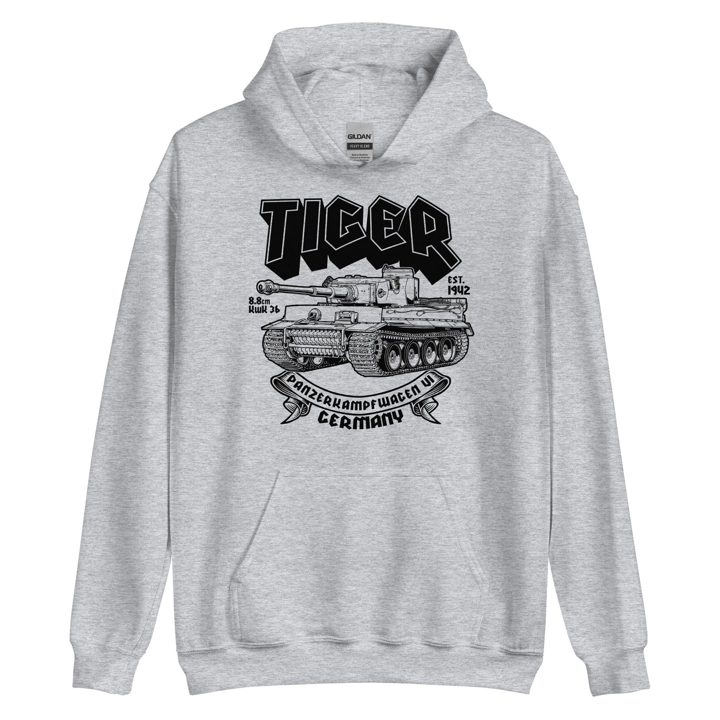 Tiger Tank Unisex Hoodie