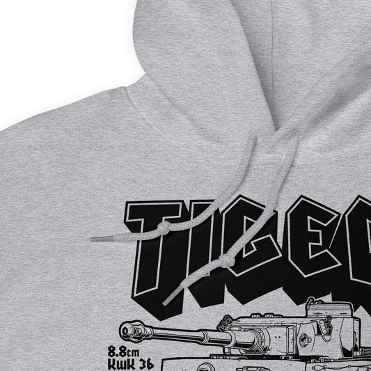 Tiger Tank Unisex Hoodie
