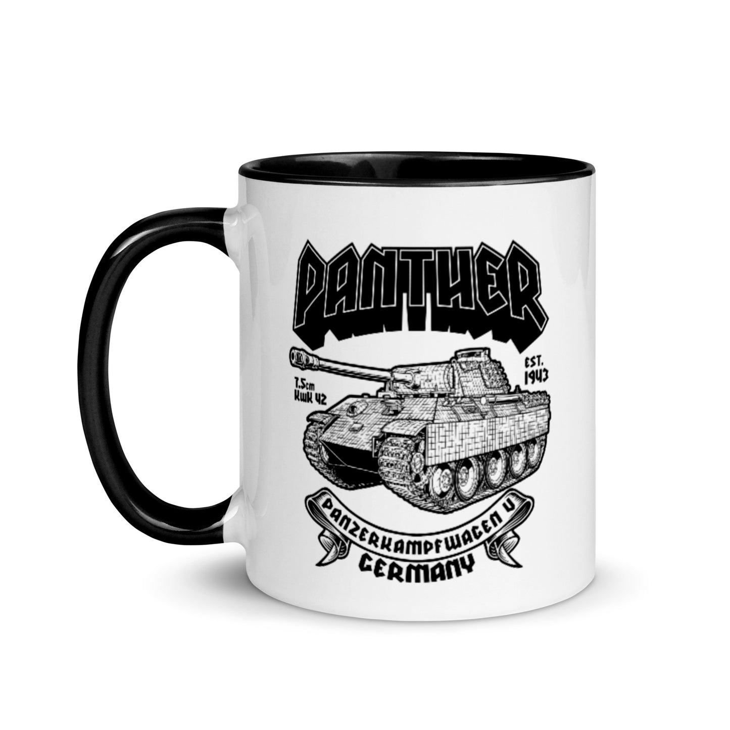 Panther Tank Mug with Color Inside